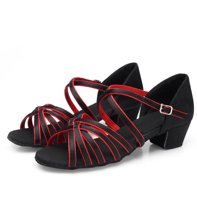 Buty do Tańca | Dziecięce, Latynoamerykańskie | Miękka Podeszwa, Cyrkonie