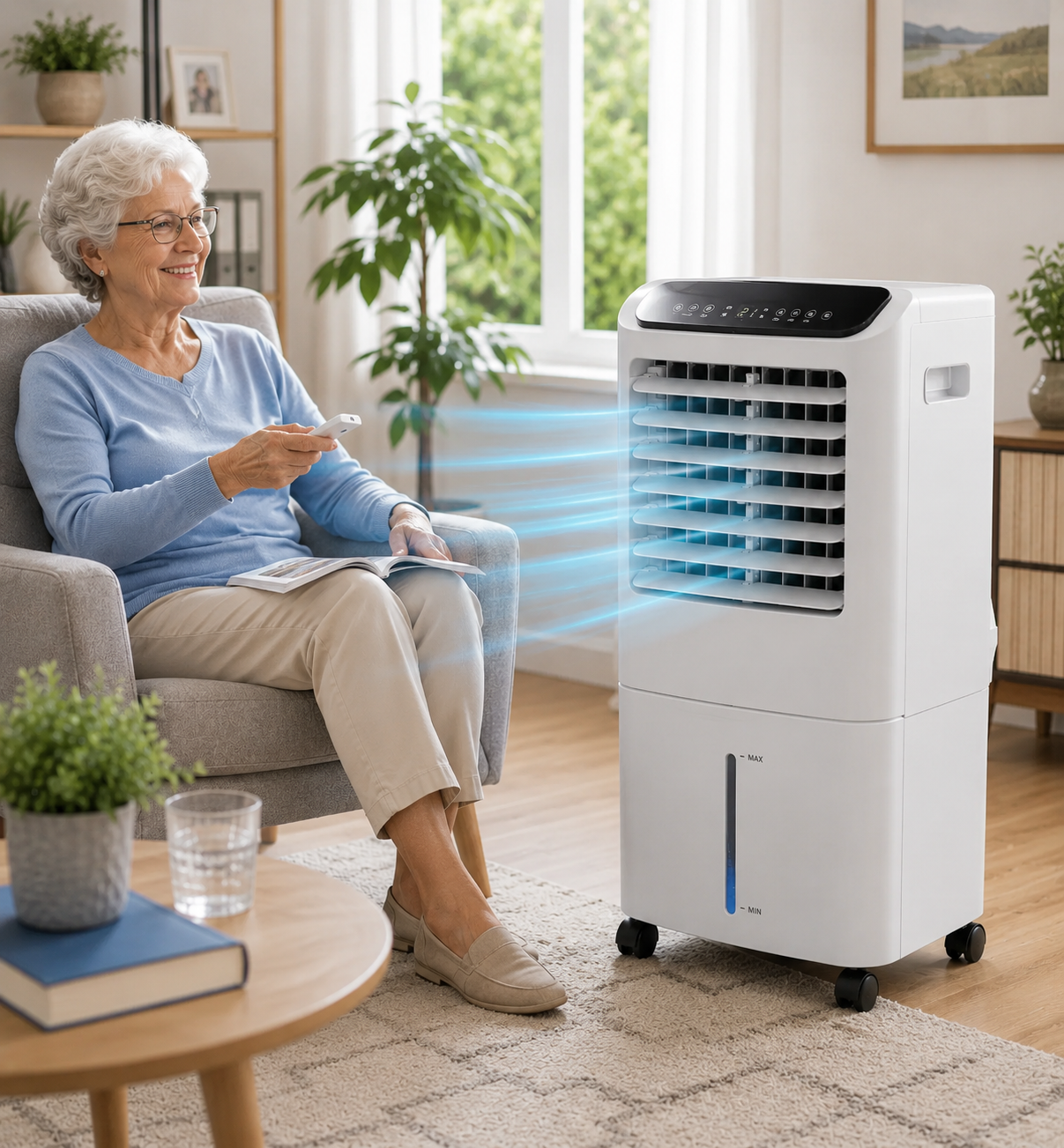 Seniorska Jednostka Klimatyzacyjna Bez Węża Wydechowego – Chłodnica Powietrza XXXL