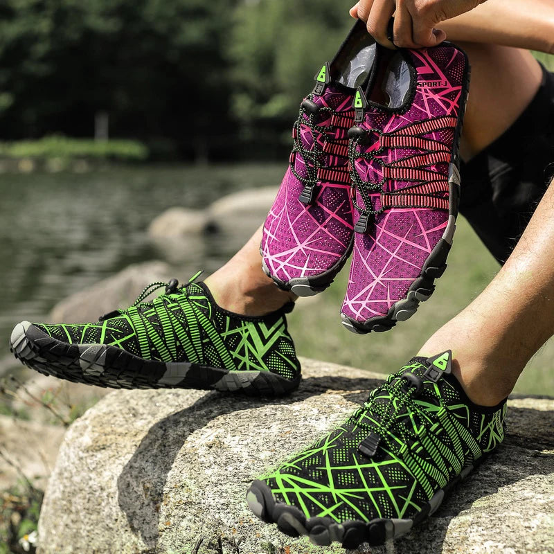 Buty wodne uniseks | Szybkoschnące, pięć palców | Rozmiary 35-46