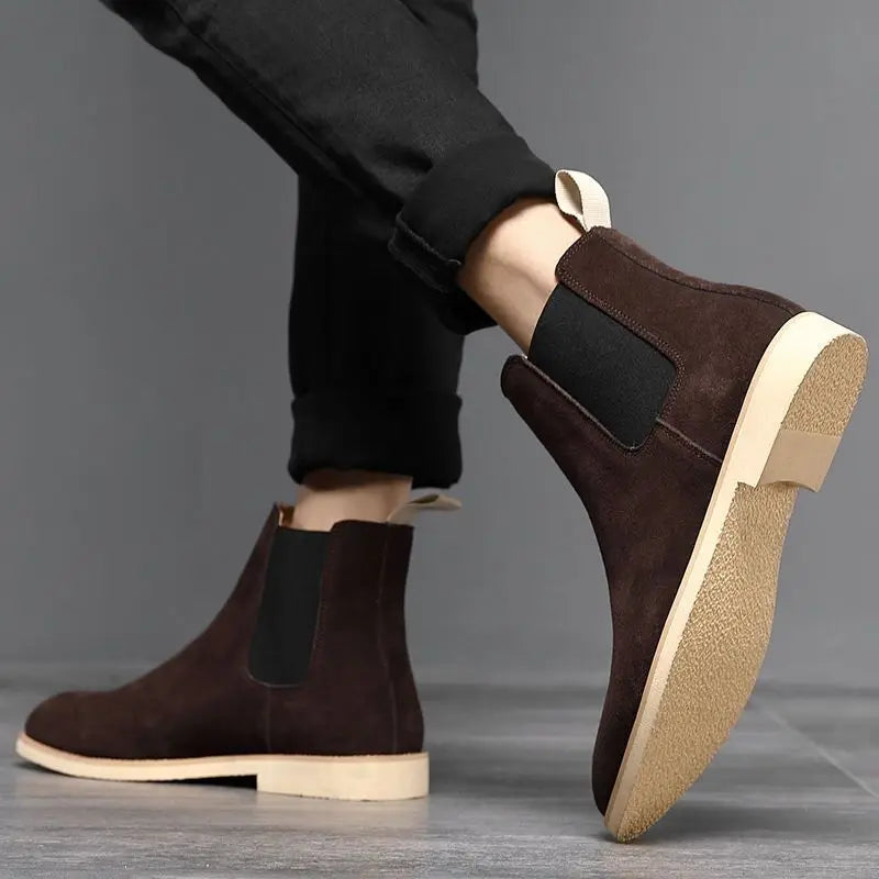 Sztyblety Męskie | Klasyczne Buty Chelsea