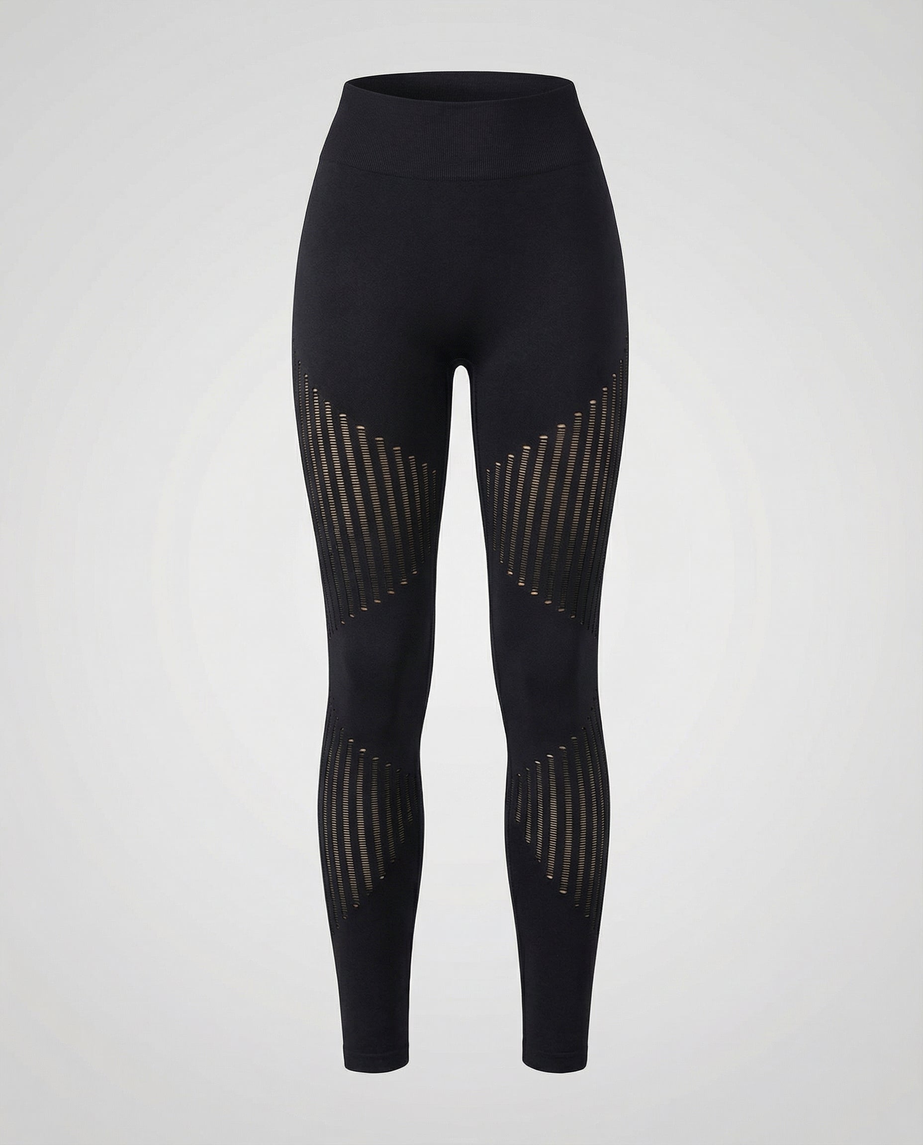 Legginsy kompresyjne przeciw cellulicie | Wysoka talia | Modelujące, oddychające
