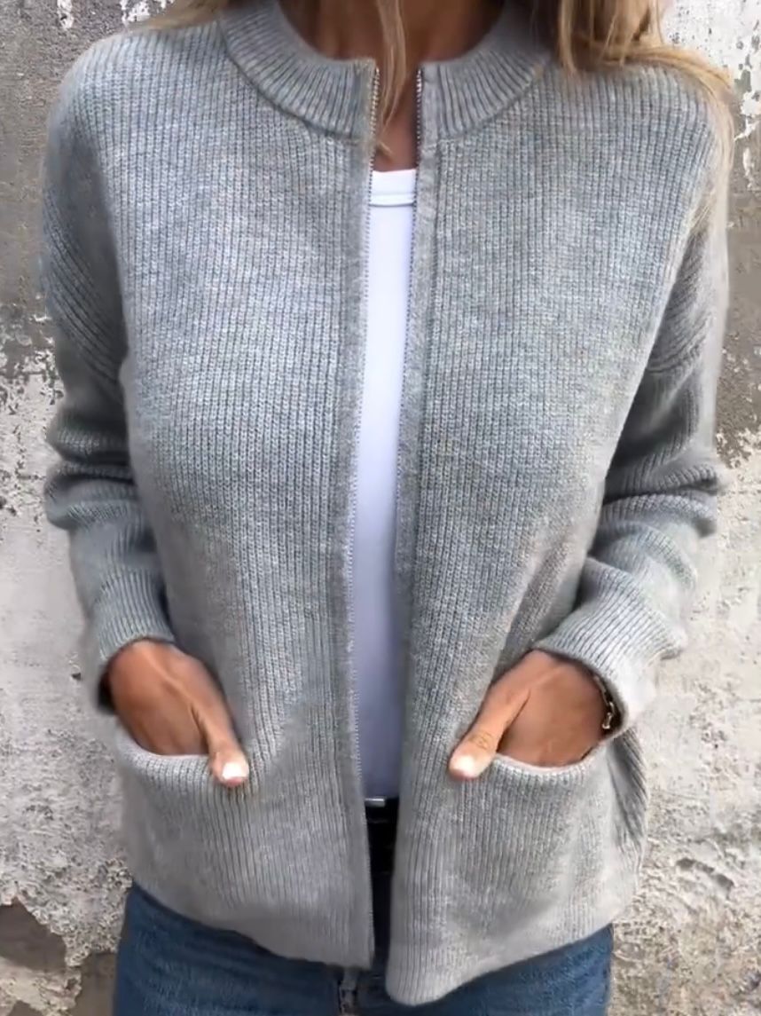 Kardigan tricot | Miękki i elegancki | Uniwersalny komfort