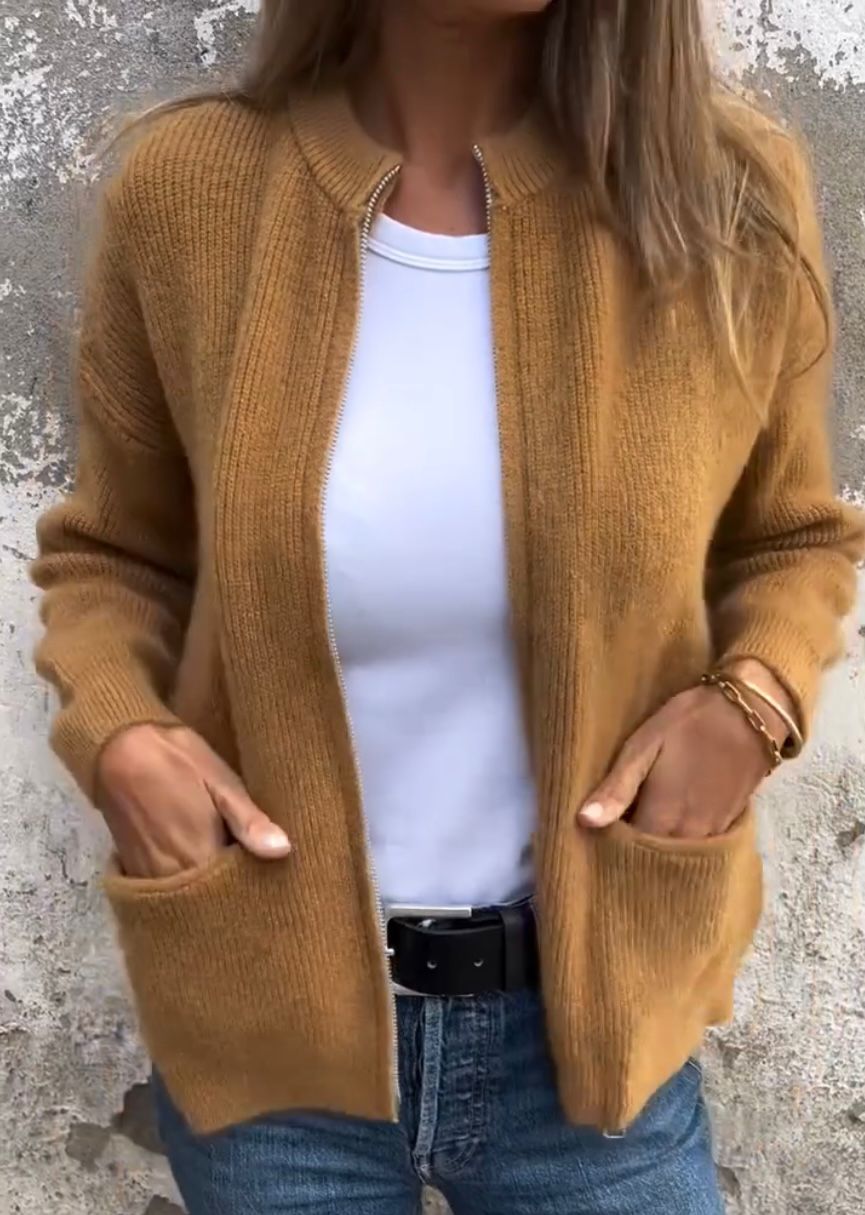 Kardigan tricot | Miękki i elegancki | Uniwersalny komfort