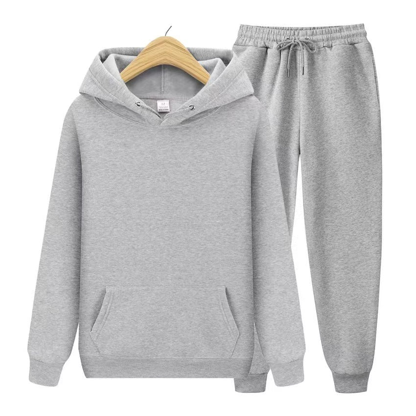 Zestaw bluza z kapturem - spodnie dresowe - oddychający materiał