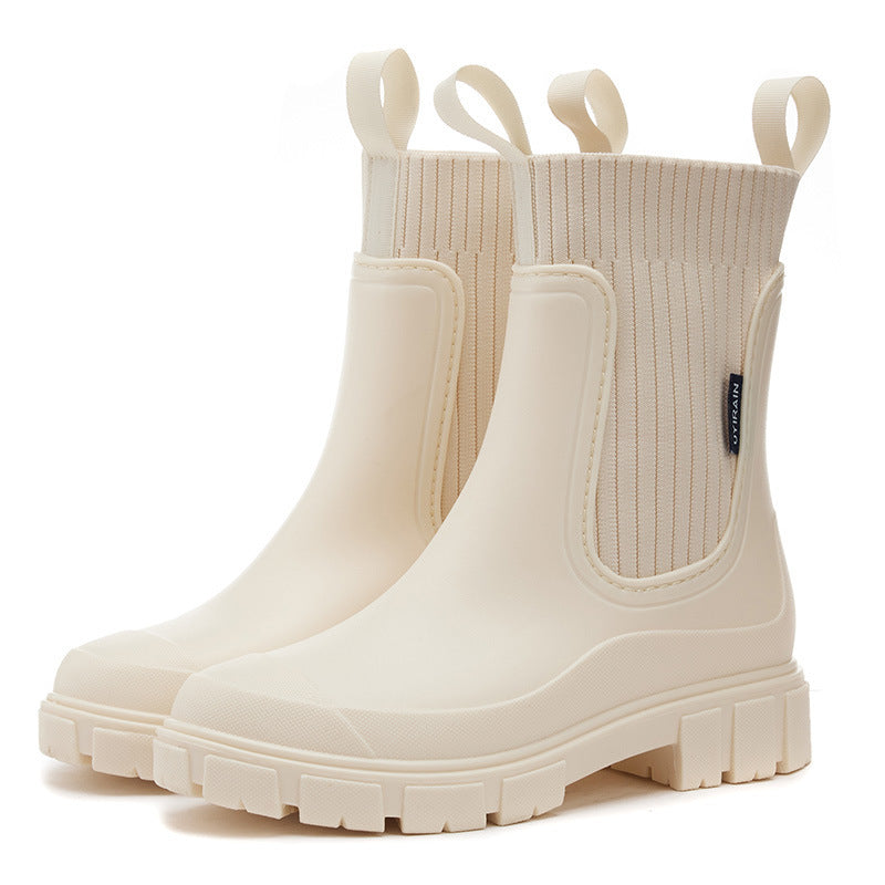 Buty Gumowe | Wodoodporne, Antypoślizgowe | Idealne na Deszcz
