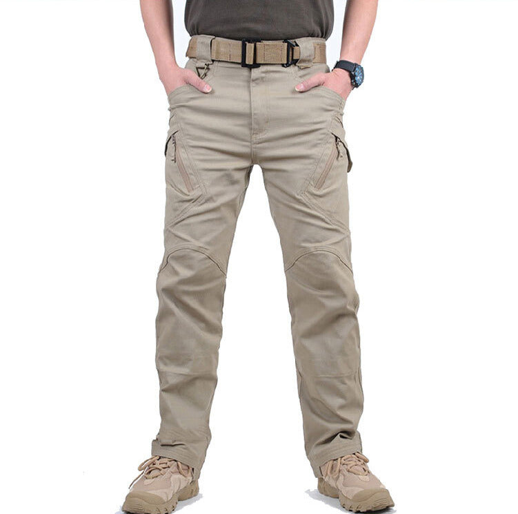 Spodnie Cargo Taktyczne | Outdoor Turystyka | Wiele Kieszeni