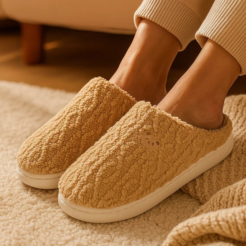 Amelia – luksusowe damskie kapcie zimowe - vivano - warszawa