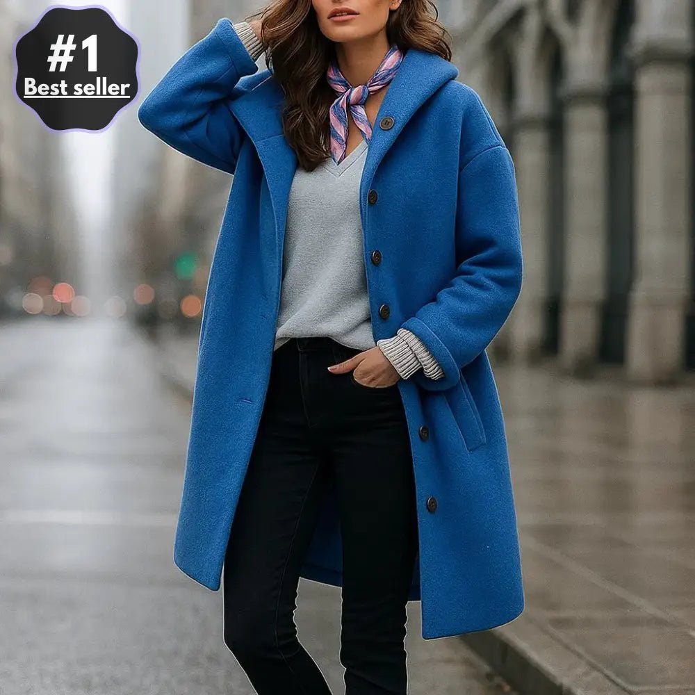 Averie – Limitowana Edycja Wełnianego Płaszcza Damskiego - vivano - warszawa