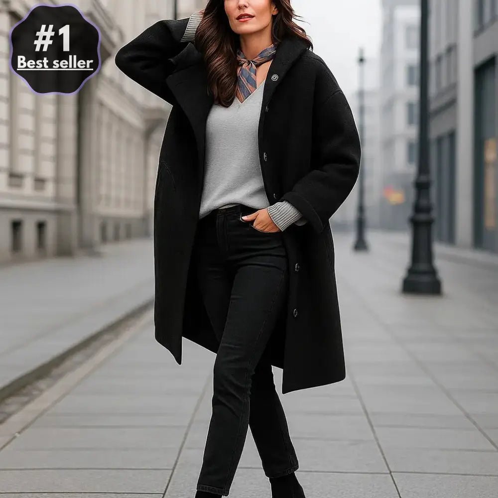 Płaszcz Wełniany Damski Averie – Elegancki