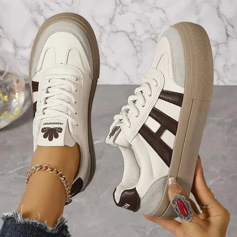 Trampki Damskie na Platformie – Sneakersy Retro