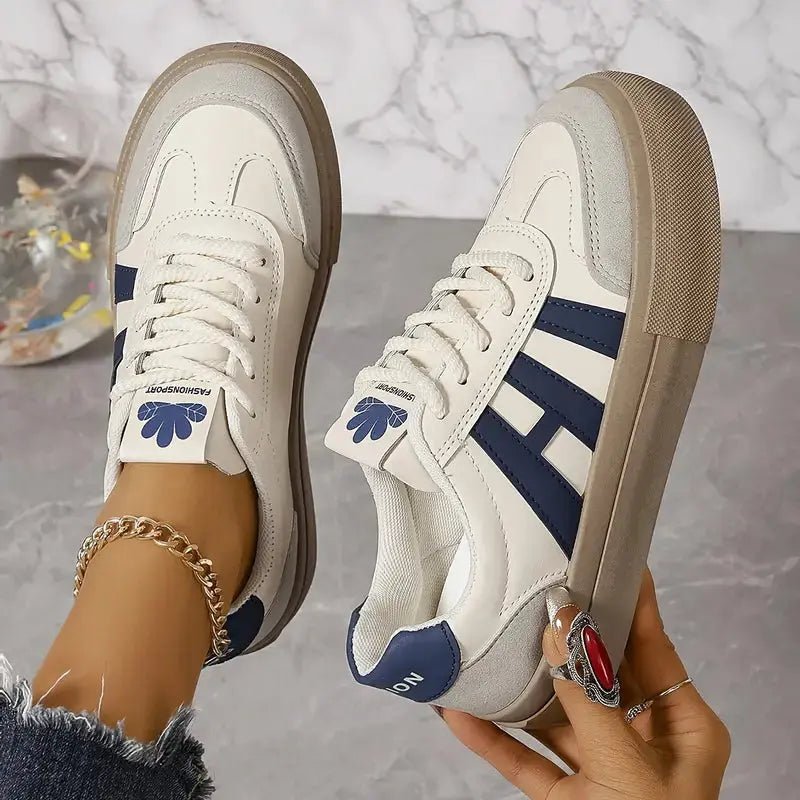 Trampki Damskie na Platformie – Sneakersy Retro