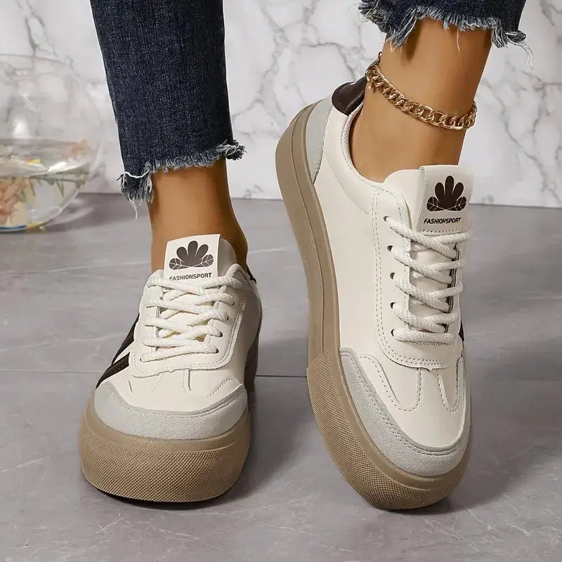 Trampki Damskie na Platformie – Sneakersy Retro