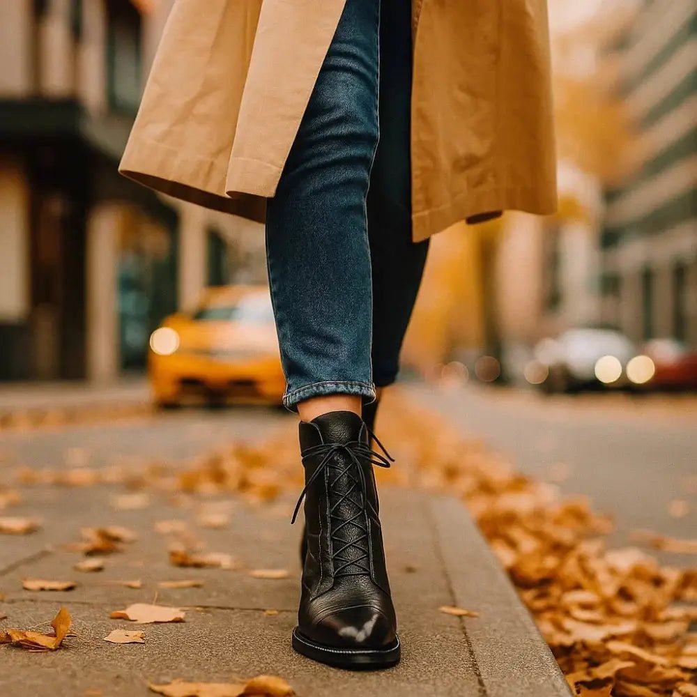 Botki Skórzane Hannah – Limitowana Edycja - vivano - warszawa