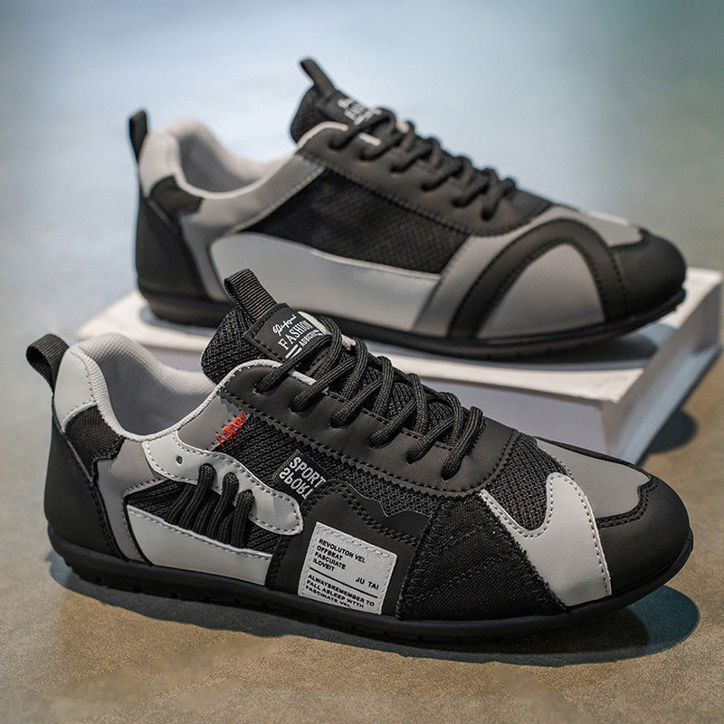 Sneakersy Sportowe | Kolorowe Bloki, Oddychające | Lekkie