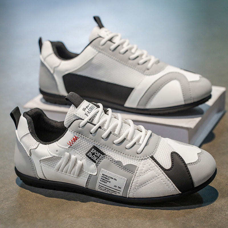 Sneakersy Sportowe | Kolorowe Bloki, Oddychające | Lekkie