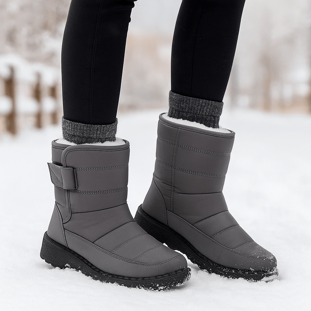 Buty śniegowe Biel – Ciepło, styl i wodoodporność