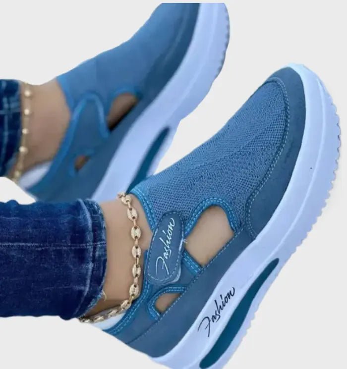 Buty sportowe damskie - gruba podeszwa - rzep - vivano - warszawa
