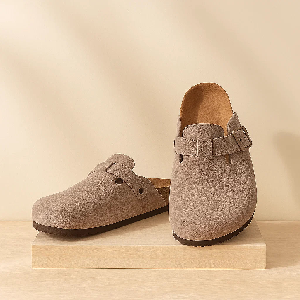 Chodaki Leana Damskie – Zamszowe i Anatomicznie Wygodne - vivano - warszawa