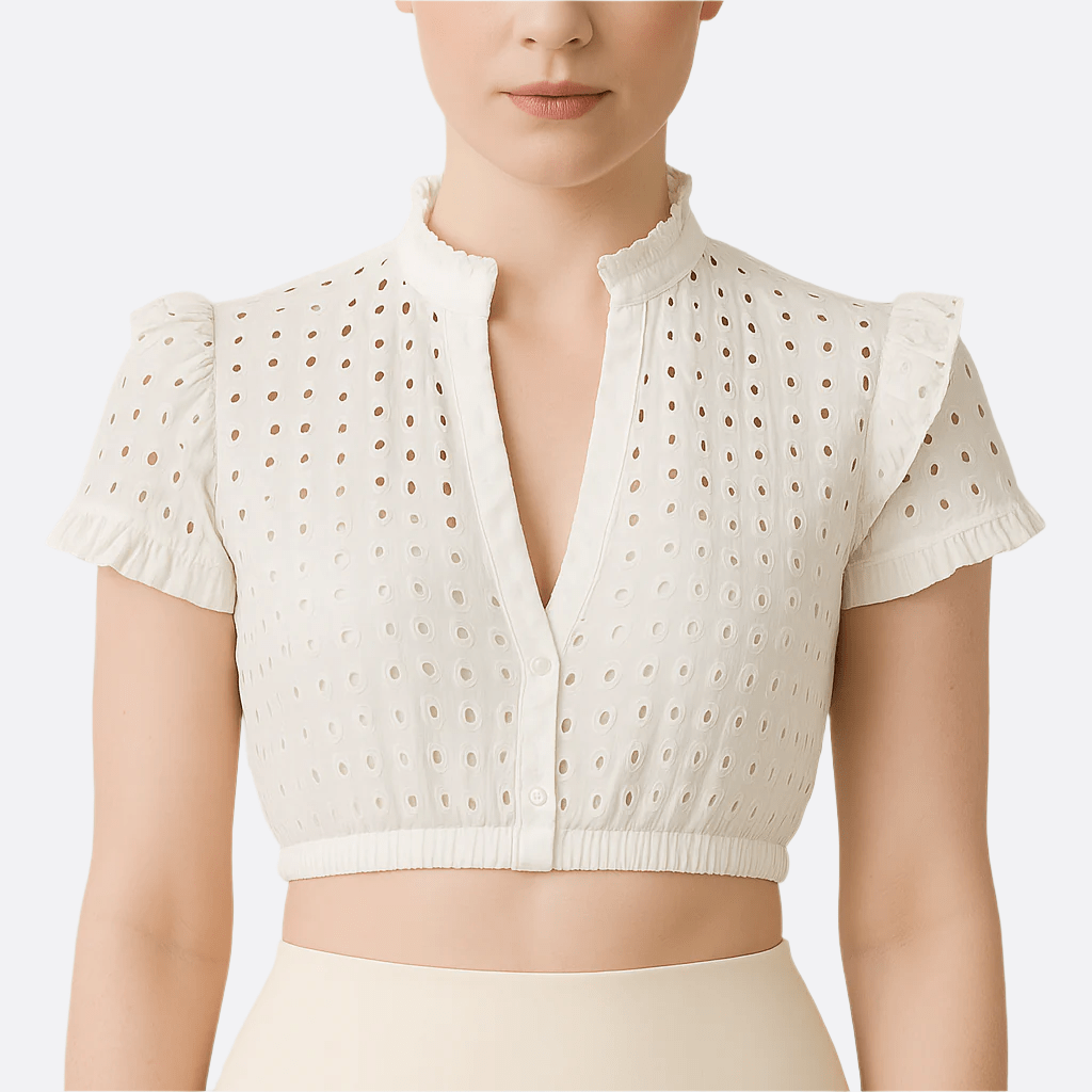 Damska Krótki Rękaw Dirndlbluse - Wysokiej Jakości Bawełna - Gotowa na Oktoberfest - vivano - warszawa