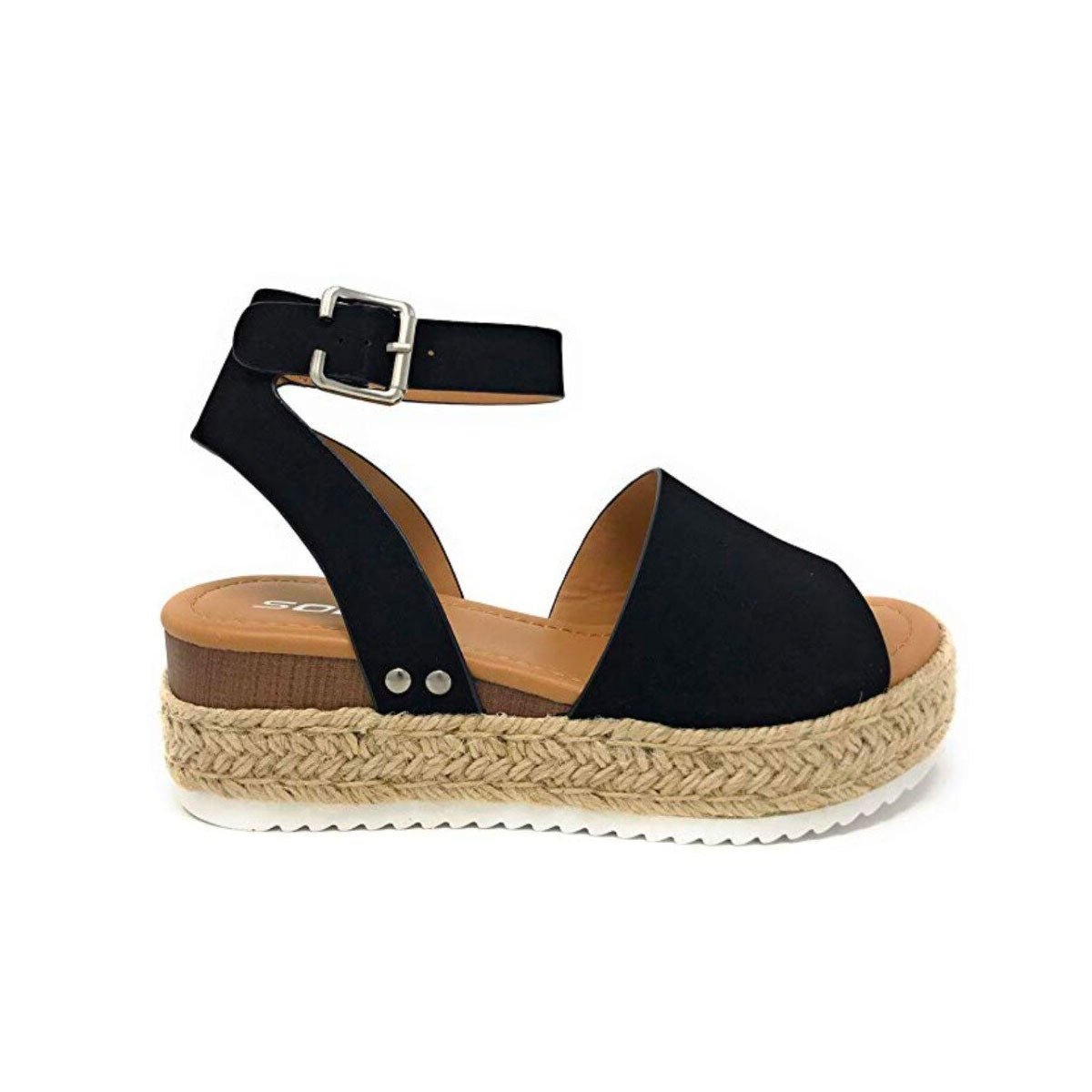 Damskie Espadryle Sandały - Koturnie z Paskiem Livia - vivano - warszawa