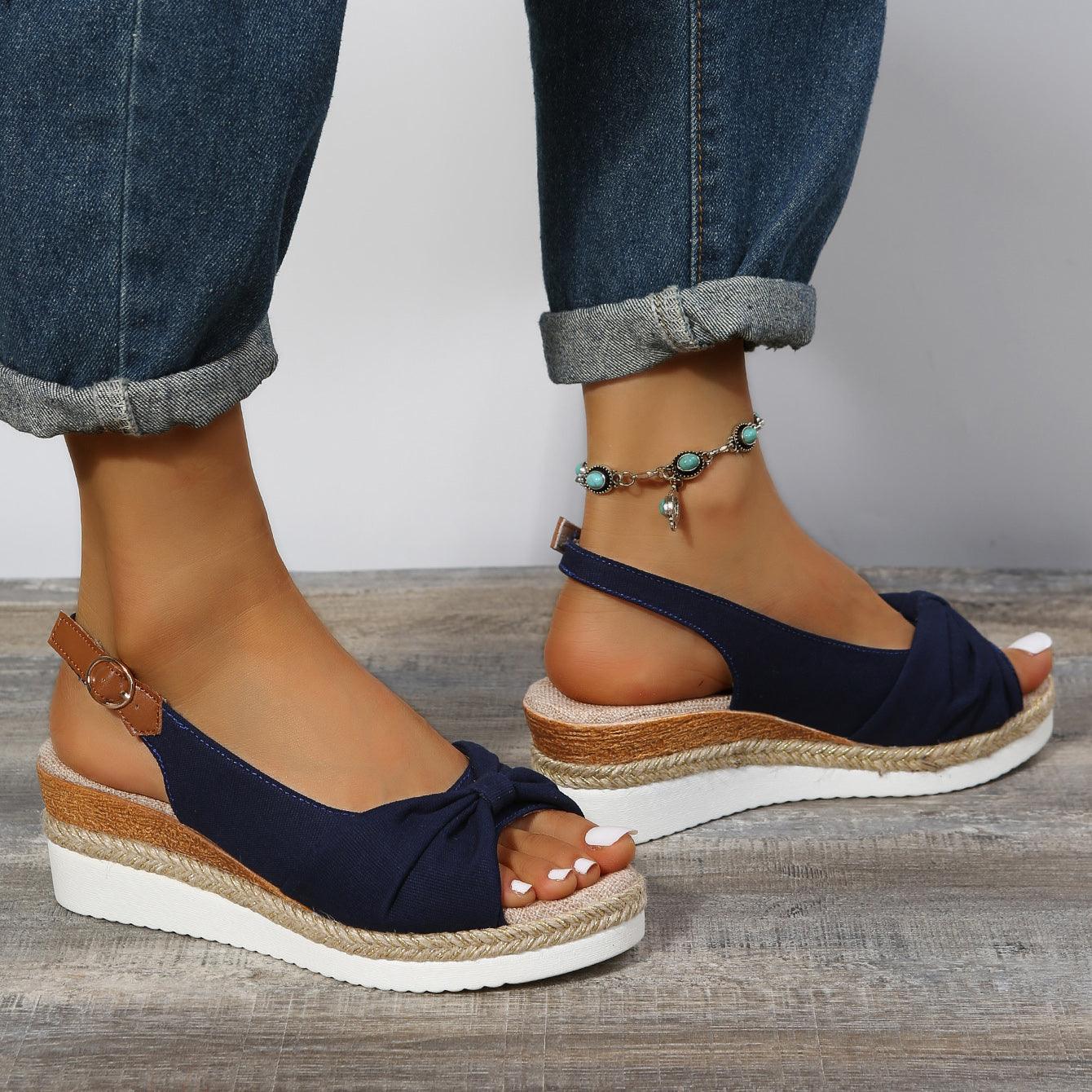 Damskie Sandały na Koturnie 2025 - ComfiLift Lato - vivano - warszawa