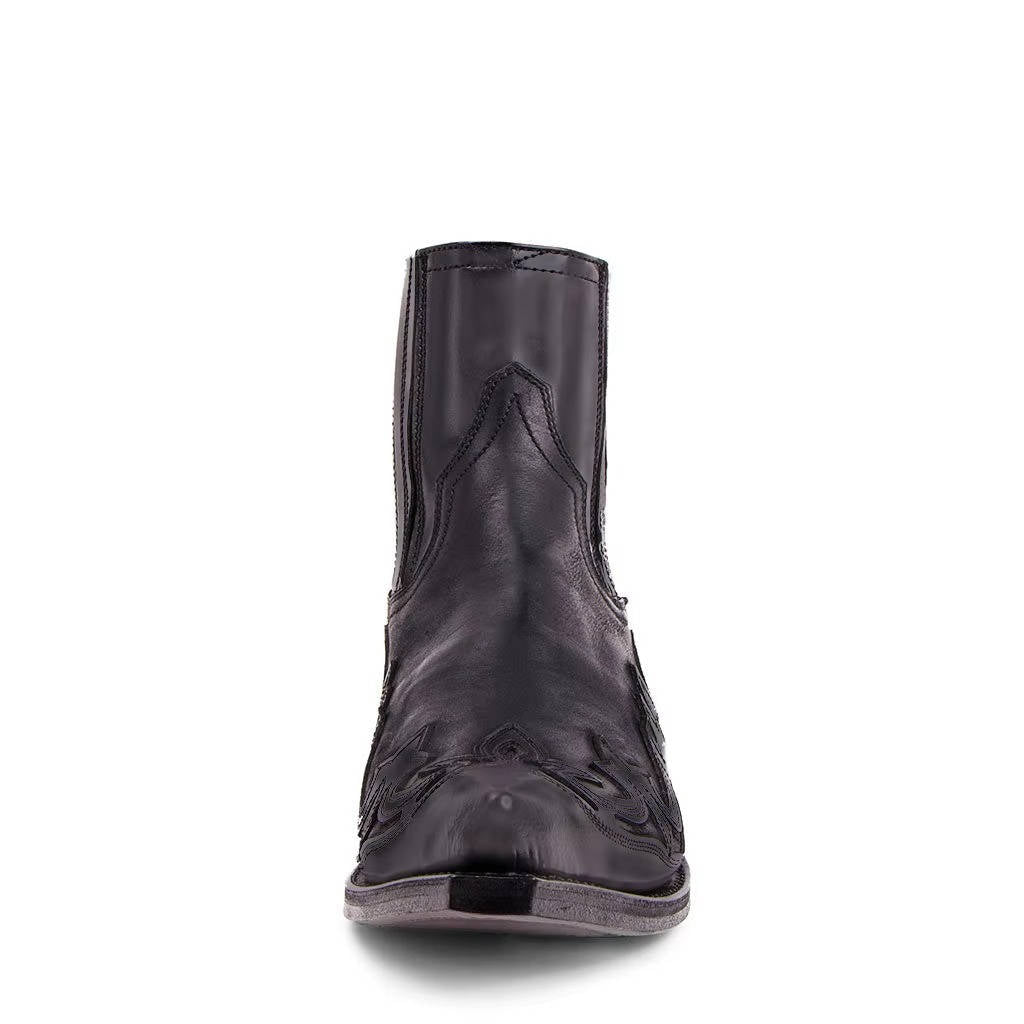 Buty Kowbojskie Damskie | Szpiczasty Nosek, Skóra PU