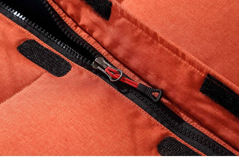 Parka zimowa męska | Wodoodporna, wiatroszczelna | Puch kaczki