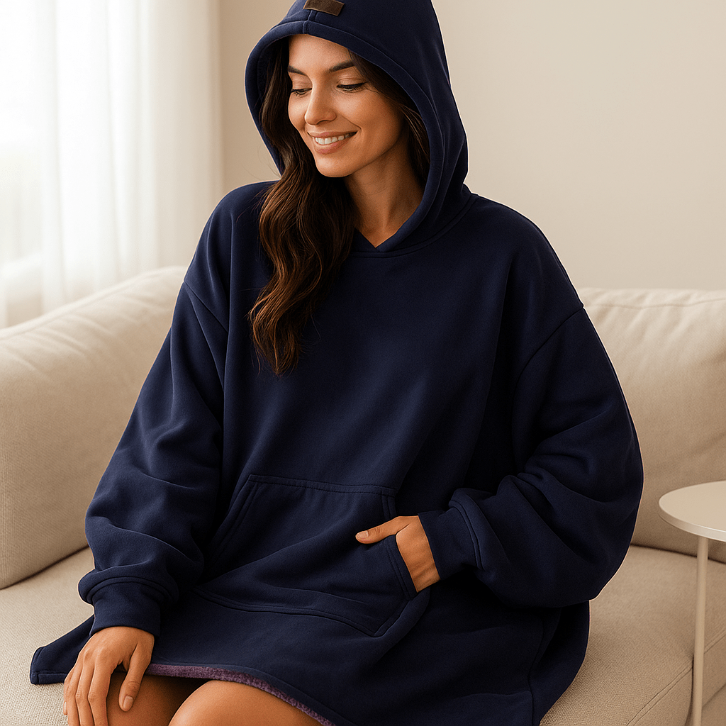 Eden Hoodie Blanket - Ultra - miękki koc z kapturem - vivano - warszawa