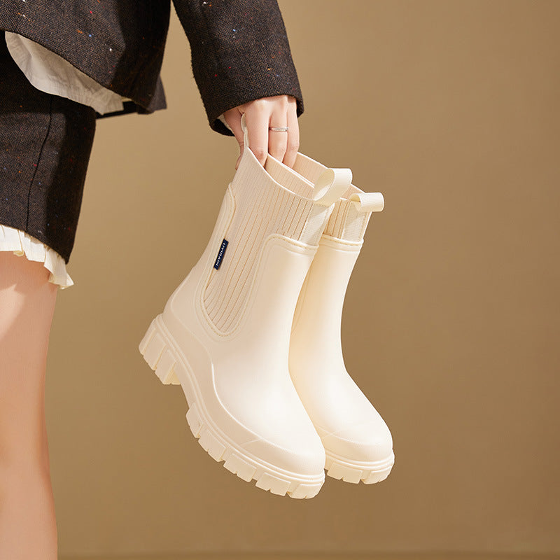 Buty Gumowe | Wodoodporne, Antypoślizgowe | Idealne na Deszcz