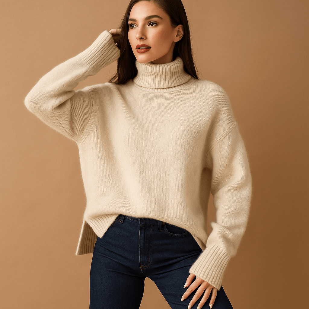 Elegancki Golf Damski - Komfortowy - Stylowy - Ponadczasowy - vivano - warszawa