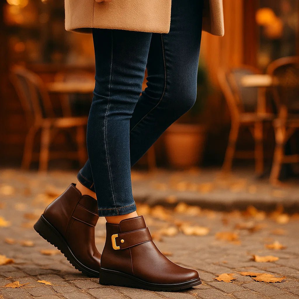 Elena – damskie ergonomicznye buty z ciepłą podszewką