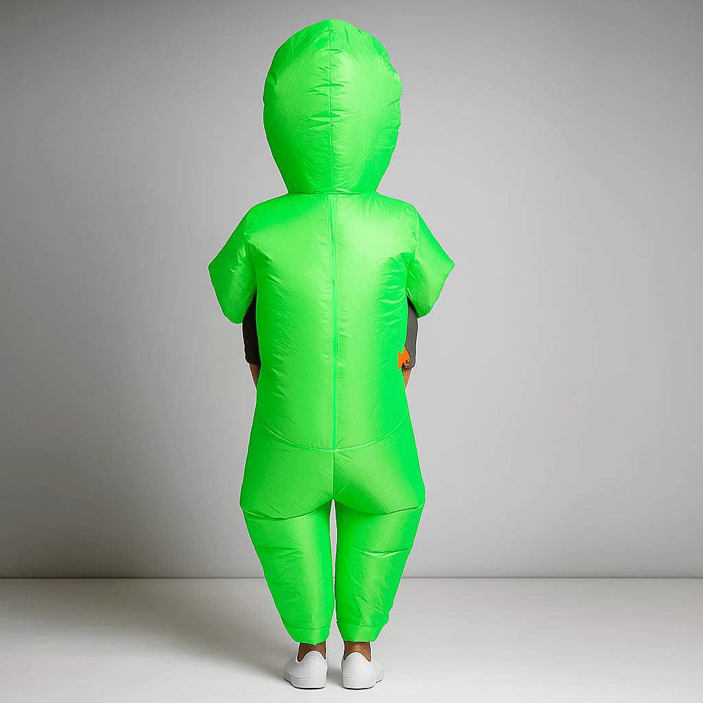 Elettra - Nadmuchiwany kostium Halloween - design obcego - Unikalny i zabawny strój - vivano - warszawa