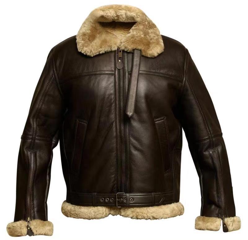 Kurtka Lotnicza Męska | Rozpinana, Klasyczny Styl Aviator