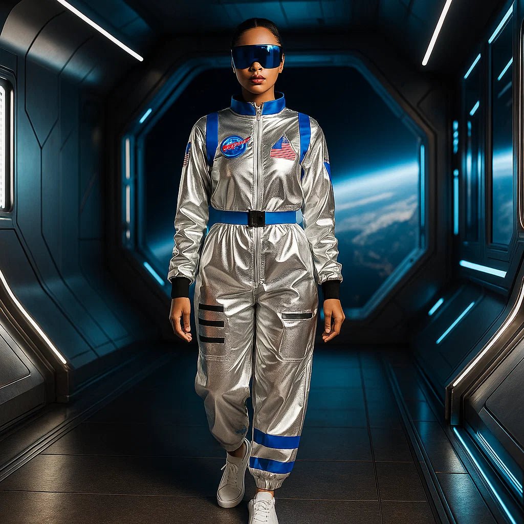 Ester srebrny kombinezon astronauty - vivano - warszawa