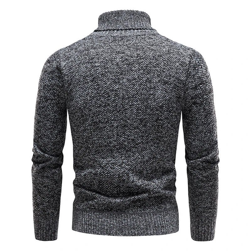 Męski sweter z golfem - wygodny i elegancki