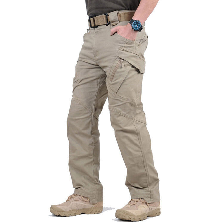 Spodnie Cargo Taktyczne | Outdoor Turystyka | Wiele Kieszeni