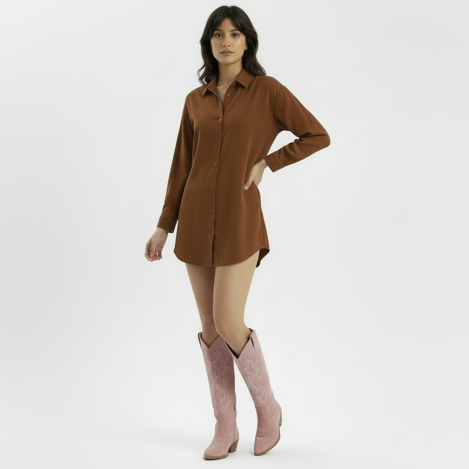 Buty damskie na obcasie | Zamsz, szpiczasty nos | Zima