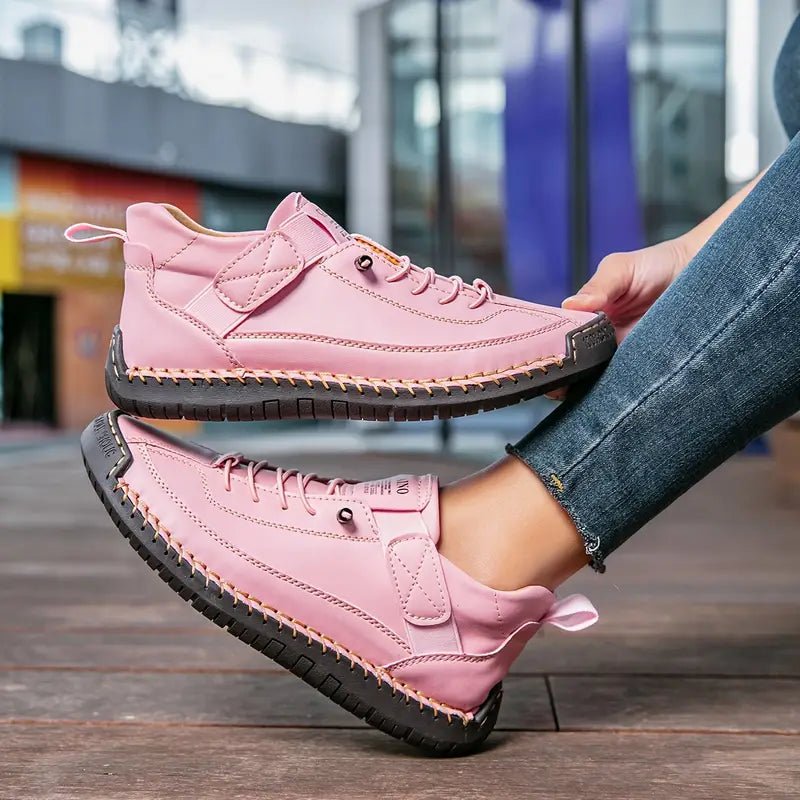 Męskie Trampki Slip-On | Ortopedyczne Piankowe Wkładki | Szeroki Krój