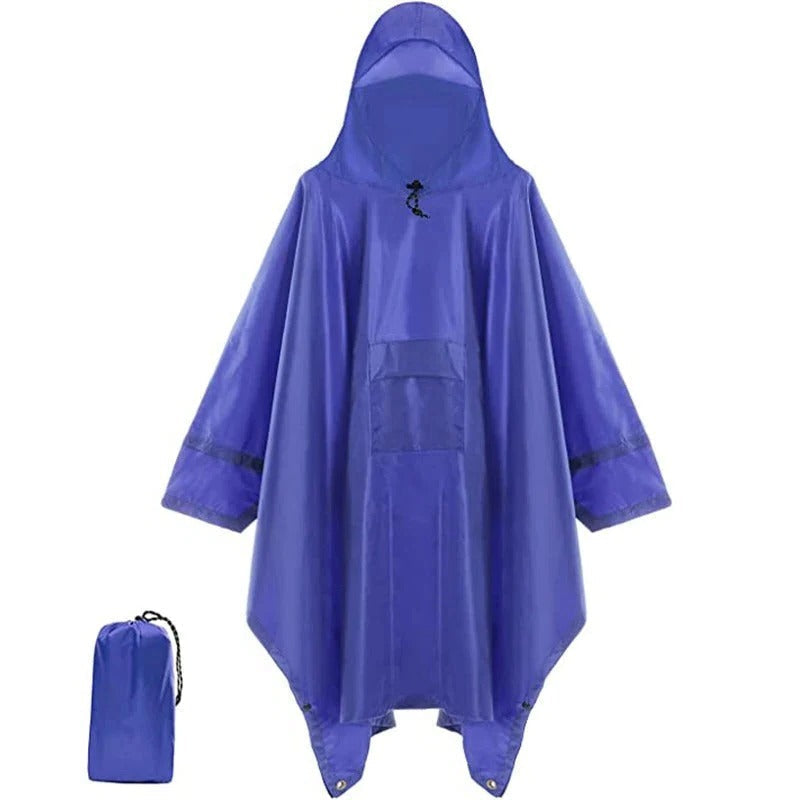 Poncho impermeabile | Protezione pioggia, taglio ampio
