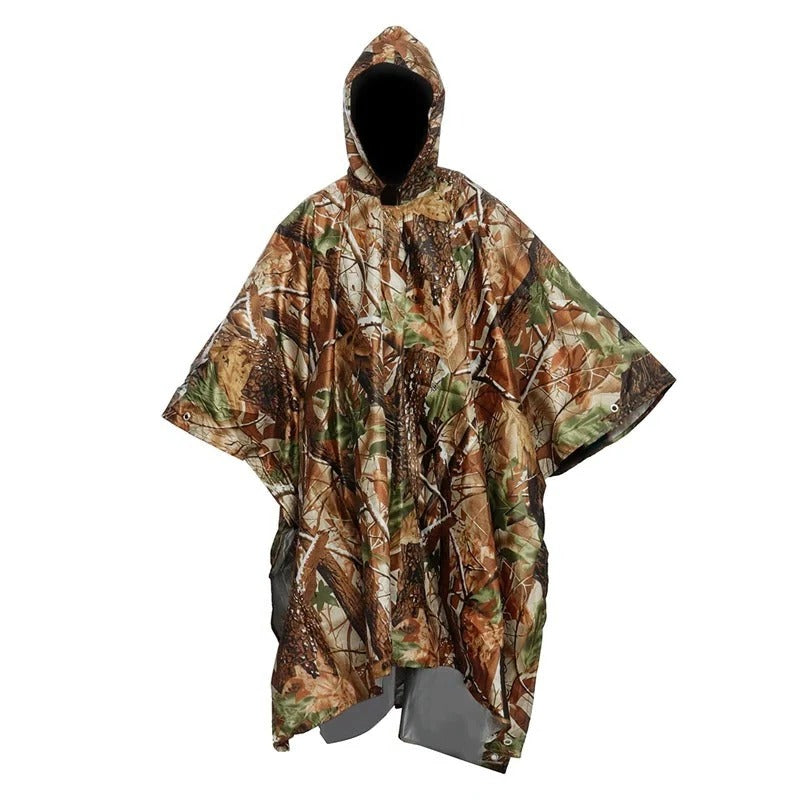 Poncho impermeabile | Protezione pioggia, taglio ampio