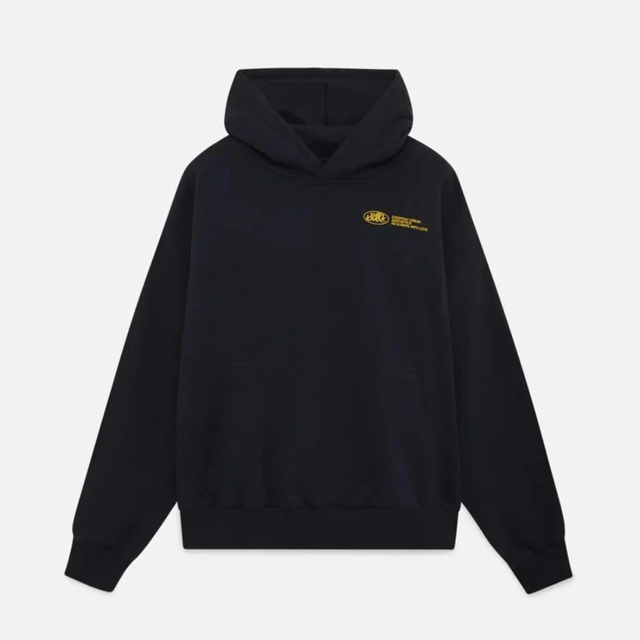 Oversized hoodie unisex luźny krój z regulowanym kapturem
