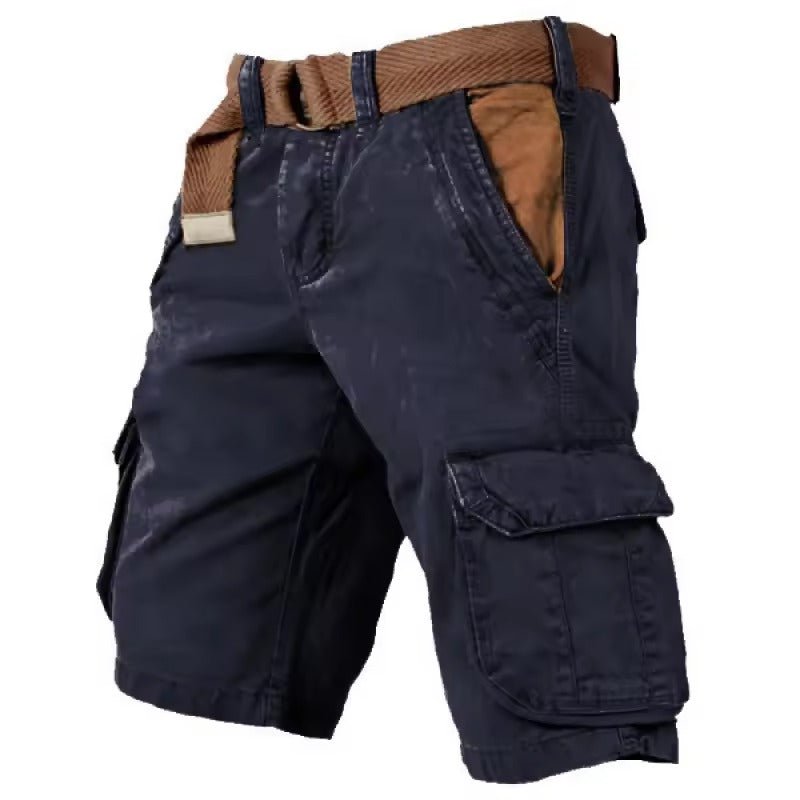 Spodenki Cargo Męskie | Outdoor & Codzienny | Wiele Kieszeni