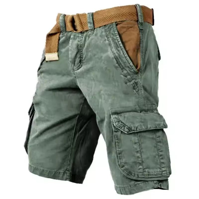 Spodenki Cargo Męskie | Outdoor & Codzienny | Wiele Kieszeni