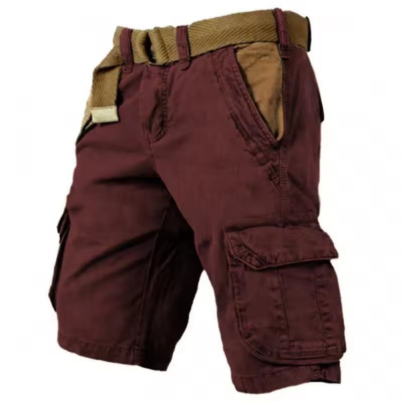 Spodenki Cargo Męskie | Outdoor & Codzienny | Wiele Kieszeni