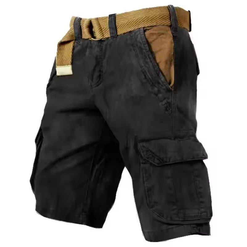 Spodenki Cargo Męskie | Outdoor & Codzienny | Wiele Kieszeni