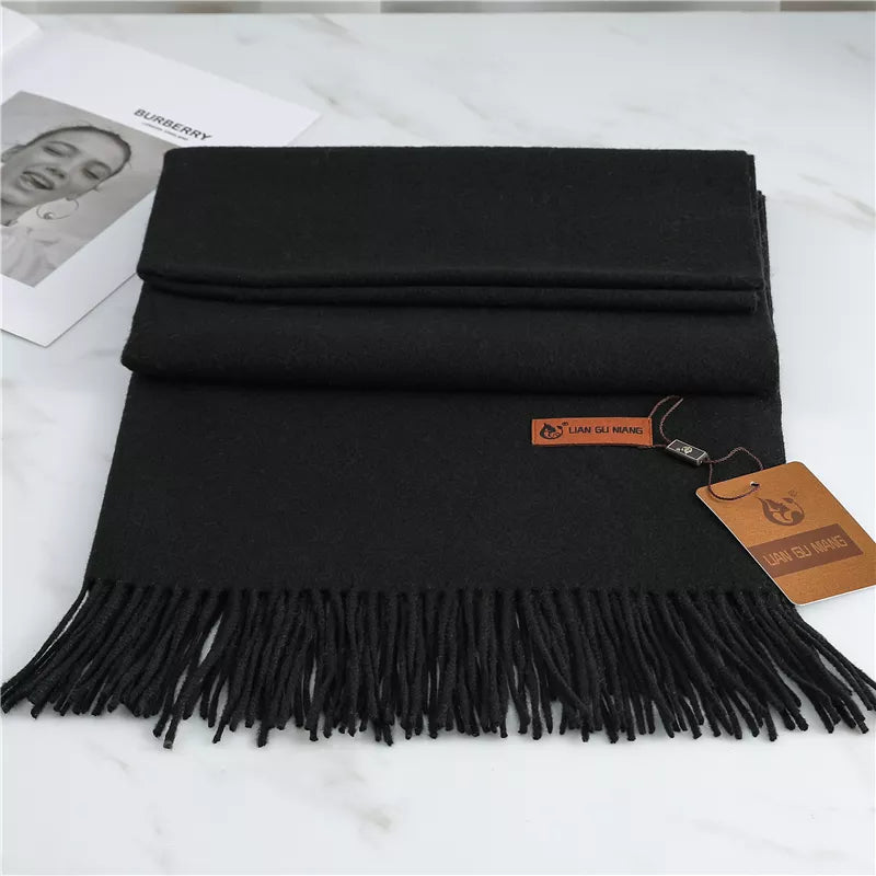 Szalik Damski | Z Frędzlami | Elegancki, Duży