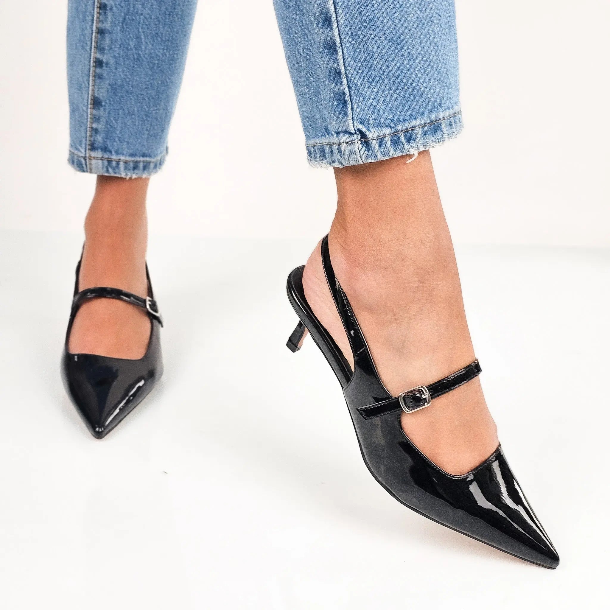 Jinnah Décolleté Slingback - Elegancja Chic - Optymalny Komfort - vivano - warszawa