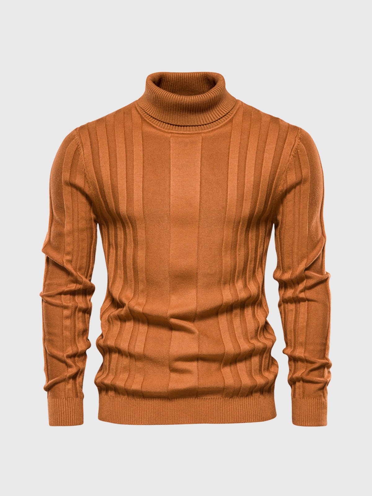 Premium Knit Męski Sweter z Pół-Zamkiem