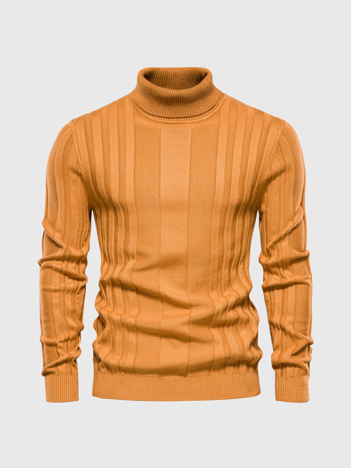 Premium Knit Męski Sweter z Pół-Zamkiem