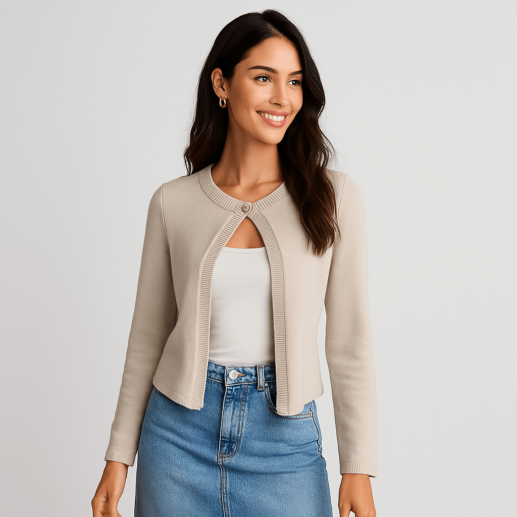 Kardigan dla kobiet - Elegancki styl - Komfort i wszechstronność - vivano - warszawa